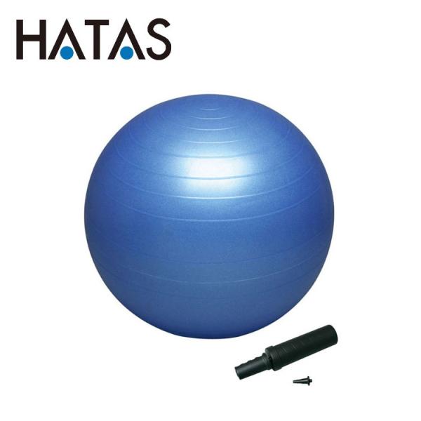 ハタ HATAS バランスボールセイフティー ポンプ付(直径約 55 cm・ブルー) DB55P