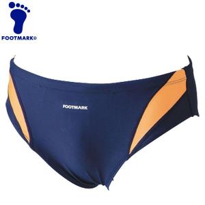 ちページ FOOTMARK メンズ 競泳 スクール水着 スイムパンツ アクアライン