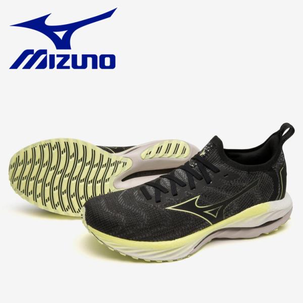 ミズノ MIZUNO ランニングシューズ メンズ ウエーブネオ ウインド (ランニング) マラソン ...