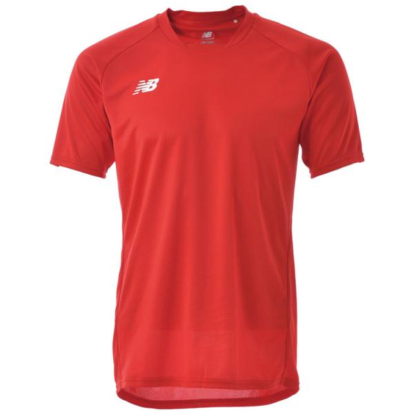 ニューバランス BASIC GAME SHIRTS JMTF0486-RED メンズ メール便送料無...