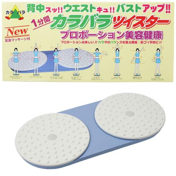 体のバランスを整える 美容健康にカラバラツイスター 解説DVD付き
