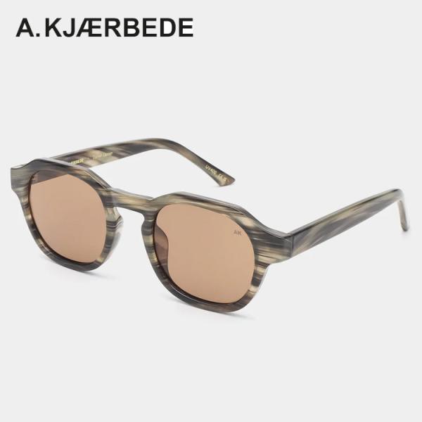 A.Kjaerbede エキアビド ZAN ザン Striped Horn KL2318-011 メ...