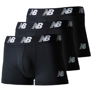 ニューバランス プレミアムボクサー 3インチ 前閉じ 3P LAU13009-BKK メンズ メール便送料無料 返品不可