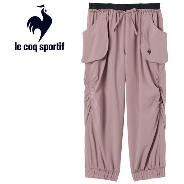 ルコック le coq sportif シャーリングクロップドパンツ LZ5FHP40L-PK00 ...