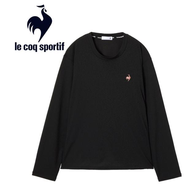 ルコック le coq sportif シアーライト長袖Tシャツ LZ5FLT00L-BK00 レデ...