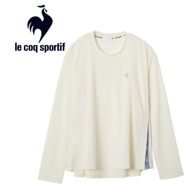 ルコック le coq sportif シアーライト長袖Tシャツ LZ5FLT00L-WH01 レデ...