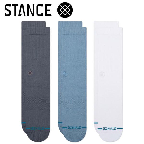 スタンス ICON 3 PACK M556D18ICPTUB ソックス 靴下 メンズ レディース ユ...