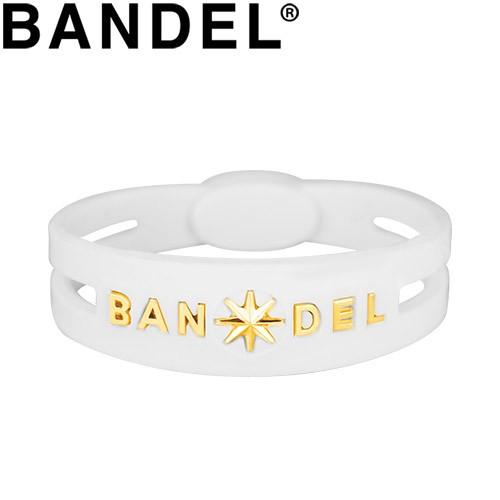 メール便送料無料 バンデル ブレスレット Metal Bracelet White×Gold