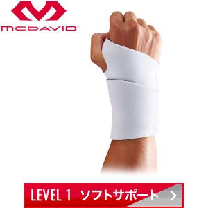 マクダビッド リストサポート ロゴなし 手首 サポーター M451N-WH 