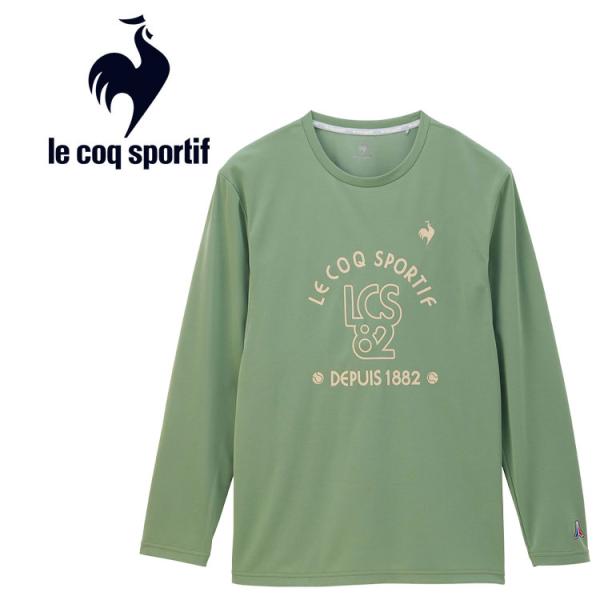 ルコックスポルティフ le coq sportif テニス 汗染み軽減メッシュ切替長袖シャツ メンズ...