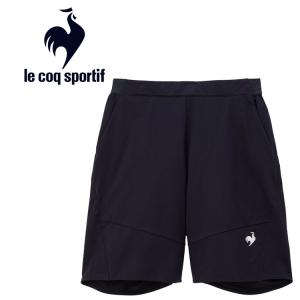 メール便送料無料 ルコック スポルティフ le coq sportif テニス ハイゲージニットハーフパンツ 半ズボン メンズ QTMXJD01-NV｜ezone