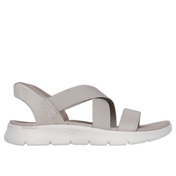 スケッチャーズ GO WALK FLEX SANDAL - GLIMMER 141489-TPE レ...