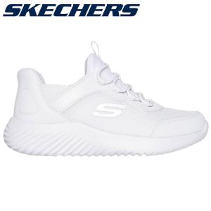 SKECHERS スケッチャーズ BOUNDER-BRISK-BURST 403822L-WHT ジュニア シューズ