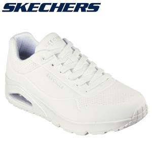 SKECHERS（スケッチャーズ） UNO-BANKSIA LUXE SKJ-183023W-WHT メンズ