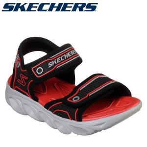 クリアランスセール スケッチャーズ HYPNO-SPLASH 90522L-BKRD ジュニア サンダル シューズ