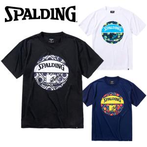  スポルディング BASKETBALL Tシャツ MTV ミュージックミキシング SMT210340