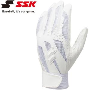 クリアランスセール エスエスケイ SSK 高校野球対応シングルバンド手袋 両手 バッティンググローブ BG3009WF-10