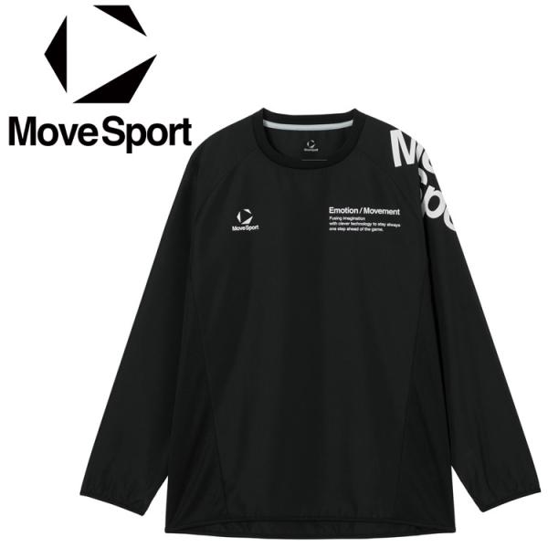 デサント DESCENTE MOVESPORT ムーブスポーツ 長袖ピステ SV6SWB03U-BK...
