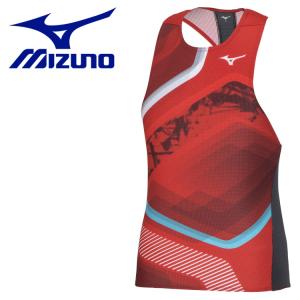 メール便送料無料 ミズノ MIZUNO MTCドライエアロフローレーシングシャツ(陸上競技) U2MAA00262 メンズ｜ezone