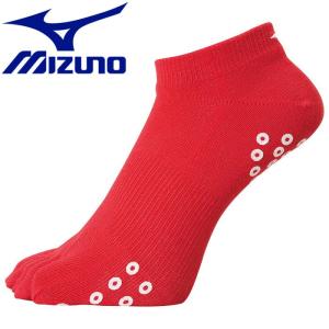 メール便送料無料 ミズノ MIZUNO ソックス 靴下  5本指アンクル/滑り止め付 U2MX801362｜ezone