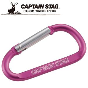 キャプテンスタッグ CAPTAIN STAG アウトドア アルミアクセサリー Dカラナビ L ピンク UM1845