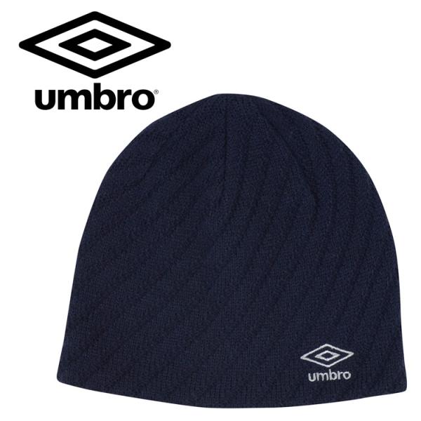 アンブロ umbro サッカ- ニットキャップ UUAYJC50-NV メール便送料無料
