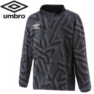 メール便送料無料 アンブロ umbro サッカ- JR グラフィックピステトップ UUJQJF30-BLK