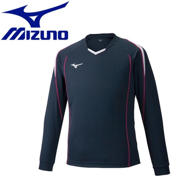 メール便送料無料 ミズノ MIZUNO バレーボール ゲームシャツ 長袖 メンズ レディース V2M...