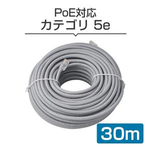 LANケーブル Cat5e 30ｍ｜防犯カメラ EZVIZ正規販売店