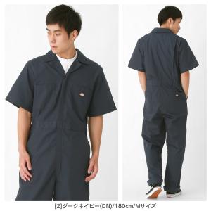 Dickies ディッキーズ つなぎ 半袖 無...の詳細画像4