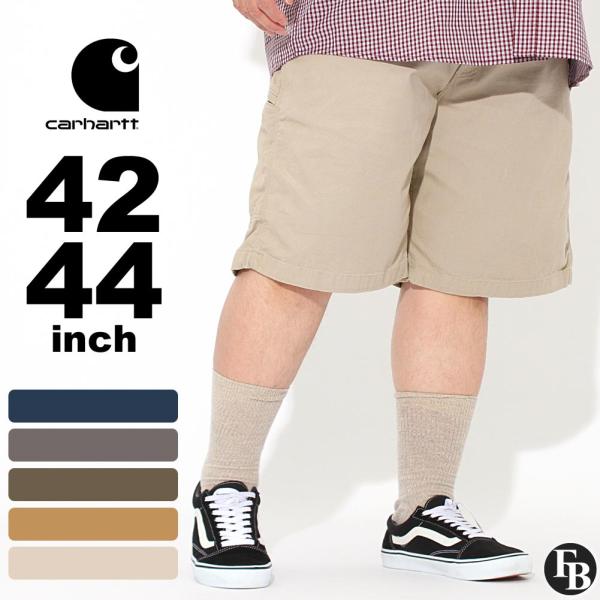 [ビッグサイズ] Carhartt カーハート ハーフパンツ メンズ 大きいサイズ 短パン 無地 シ...
