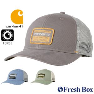カーハート メッシュキャップ メンズ レディース 104723 CANVAS MESH-BACK CAP Carhartt 帽子 キャップ メッシュ carhartt-104723]