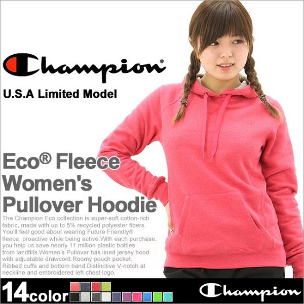 チャンピオン パーカー プルオーバー レディース 大きいサイズ USAモデル スウェット ロゴ アメ...