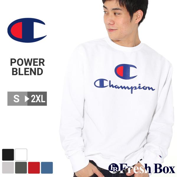 チャンピオン トレーナー usa製 Champion スウェット 裏起毛 プリント メンズ パワーブ...