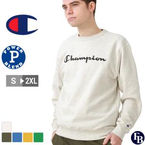 【送料無料】 チャンピオン トレーナー メンズ 裏起毛 ロゴ プリント GF88H Y07718 S-2XL Champion / LL XXL 3L レディース 大きいサイズ 定番アイテム【COP】｜f-box