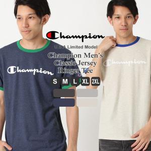 チャンピオン Tシャツ 半袖 メンズ 大きいサイズ USAモデル｜ブランド 半袖Tシャツ ロゴ アメカジ｜f-box