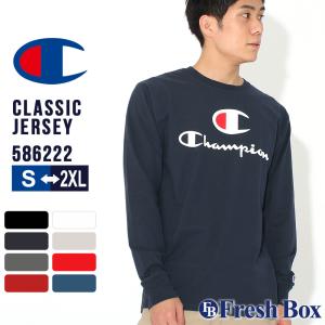 チャンピオン Champion ロンT メンズ tシャツ 長袖 シンプル ロゴ プリント 定番 レディース gt78h 586222 USAモデル【COP】【メール便可】｜f-box