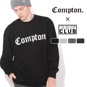 【送料無料】 トレーナー メンズ｜プロクラブ コンプトン コラボ comxpc0002｜PRO CLUB COMPTON OLD SCHOOL 爆買