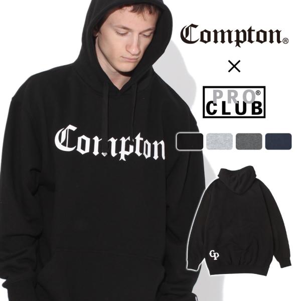 【送料無料】 パーカー プルオーバー メンズ｜プロクラブ コンプトン コラボ comxpc0005｜...