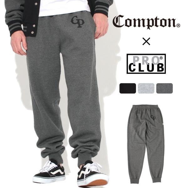 【送料無料】 スウェットパンツ メンズ｜プロクラブ コンプトン コラボ comxpc0008｜PRO...