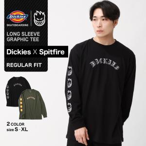 Dickies Spitfire ディッキーズ スピットファイヤー コラボ 長袖Tシャツ ロンT メンズ 大きいサイズ ロゴ 無地 ブランド アメカジ USAモデル【メール便可】 爆買｜freshbox