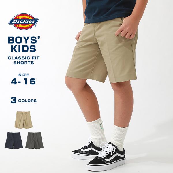 [キッズ] Dickies ディッキーズ ハーフパンツ 短パン ズボン KR123 ショートパンツ ...