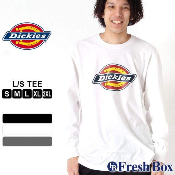 ディッキーズ Tシャツ 長袖 メンズ USAモデル Dickies ロンT 長袖Tシャツ ロゴT【メ...