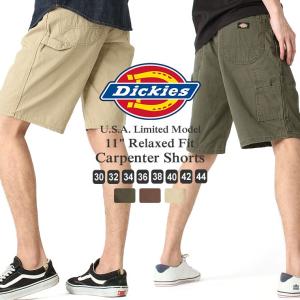 ディッキーズ ハーフパンツ ひざ下 リップストップ リラックスフィット WR825 メンズ USAモデル Dickies ペインター