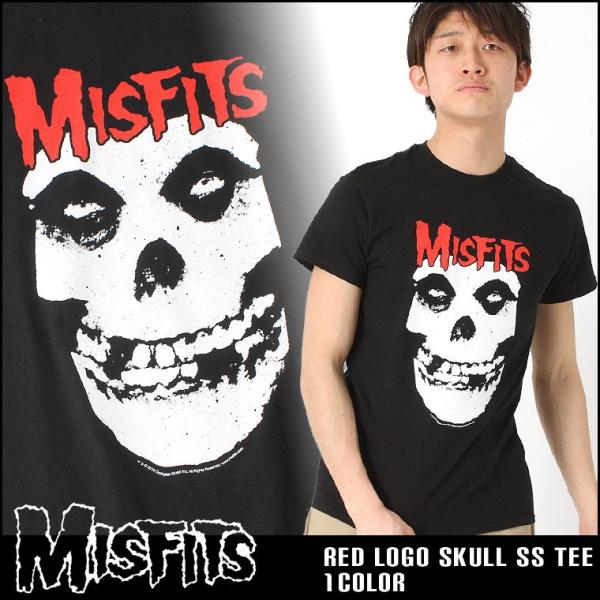ミスフィッツ Tシャツ 半袖 メンズ USAモデル Misfits 半袖Tシャツ 半袖Tシャツ バン...