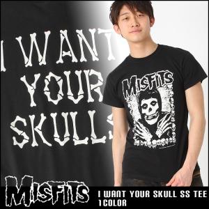 ミスフィッツ Tシャツ 半袖 メンズ 大きいサイズ USAモデル Misfits 半袖Tシャツ 半袖Tシャツ バンドT ロゴT  ミュージック【メール便可】