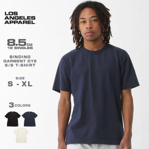 ロサンゼルスアパレル Tシャツ 半袖 8.5オンス 厚手 無地 メンズ レディース ヘビーウェイト 1203GD USAモデル ロスアパ【メール便可】｜f-box