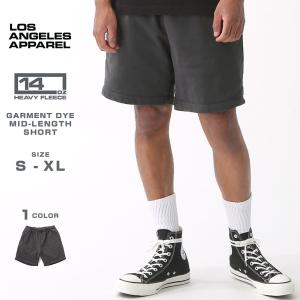 ロサンゼルスアパレル スウェットパンツ ハーフパンツ ショートパンツ ヘビーウェイト メンズ レディース 裏起毛 HF02GD ロスアパ 爆買｜f-box
