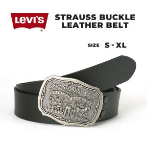 リーバイス ベルト メンズ バックルベルト シングルピンベルト レザーベルト おしゃれ Levis [levis-11lv02p6]｜f-box