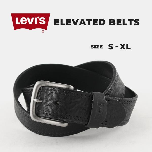 リーバイス ベルト メンズ 本革 アンティーク風 11LV120Z28 USAモデル Levis【C...